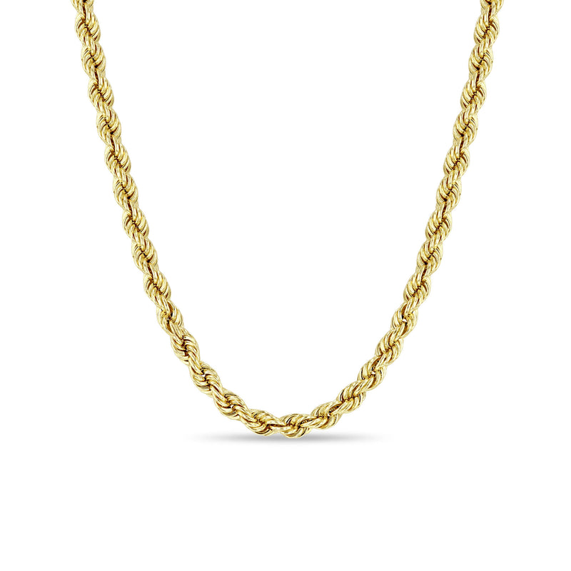 Zoë Chicco 14k Gold Large Rope Chain Necklace