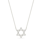 Zoë Chicco 14k Gold Large Pavé Diamond Star of David Necklace