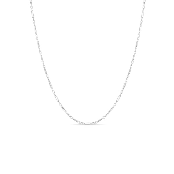 Zoë Chicco Sterling Silver Bar Chain Necklace