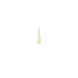 Zoë Chicco 14k Gold Midi Bitty Bunny Spring Ring Charm Pendant
