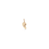 Zoë Chicco 14k Gold Midi Bitty Left Split Heart BFF Charm Pendant