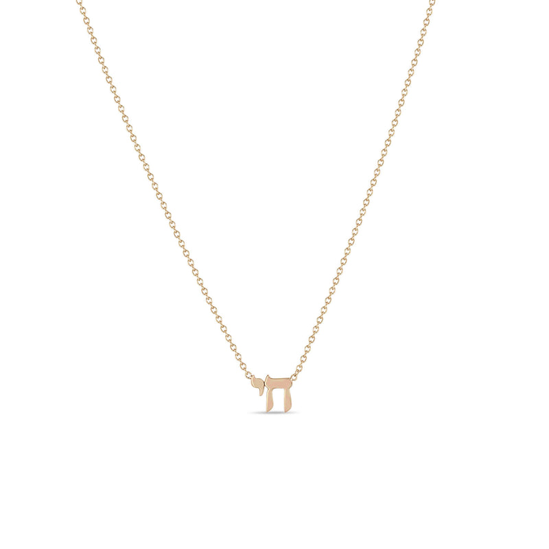 Zoë Chicco 14k Gold Midi Bitty Chai Necklace