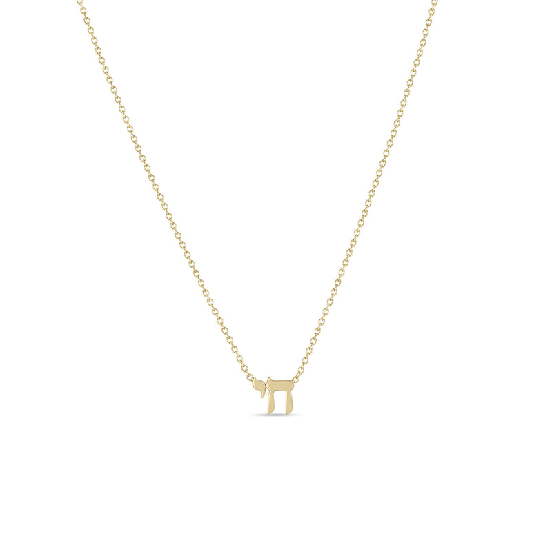 Zoë Chicco 14k Gold Midi Bitty Chai Necklace