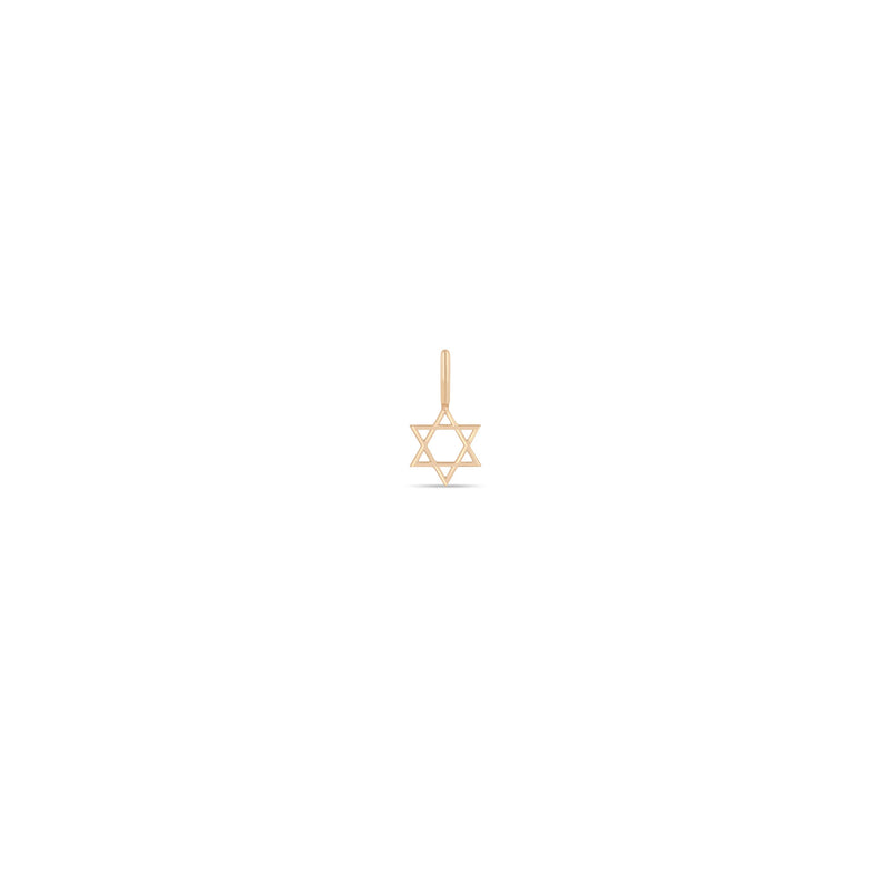Zoë Chicco 14k Gold Midi Bitty Star of David Charm Pendant