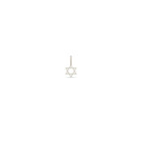 Zoë Chicco 14k Gold Midi Bitty Star of David Charm Pendant