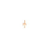 14k Single Midi Bitty Palm Tree Charm