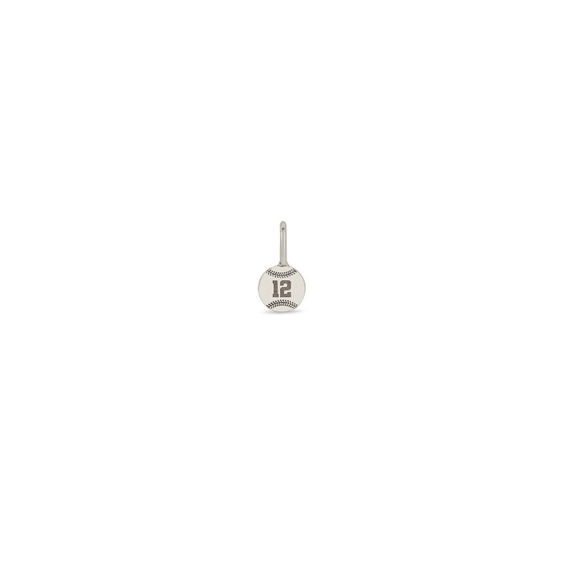 Zoë Chicco 14k Gold Midi Bitty Personalized Jersey Number "12" Baseball Charm