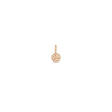 Zoë Chicco 14k Gold Midi Bitty Volleyball Charm Pendant