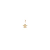 Zoë Chicco 14k Gold Midi Bitty Turtle Charm Pendant