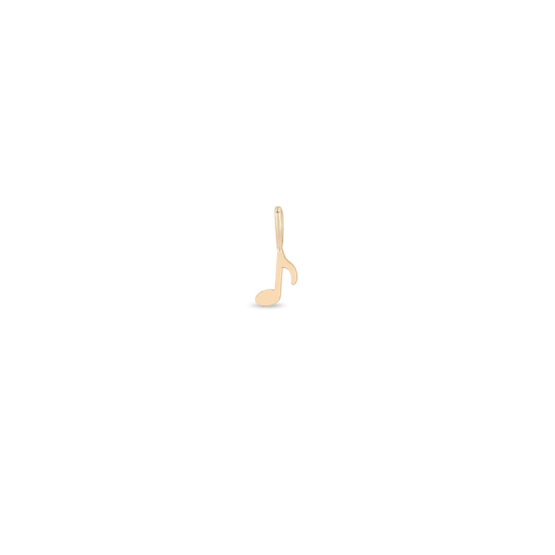 Zoë Chicco 14k Gold Midi Bitty Music Note Charm Pendant