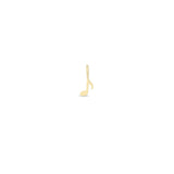 Zoë Chicco 14k Gold Midi Bitty Music Note Charm Pendant