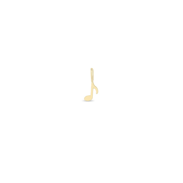Zoë Chicco 14k Gold Midi Bitty Music Note Charm Pendant