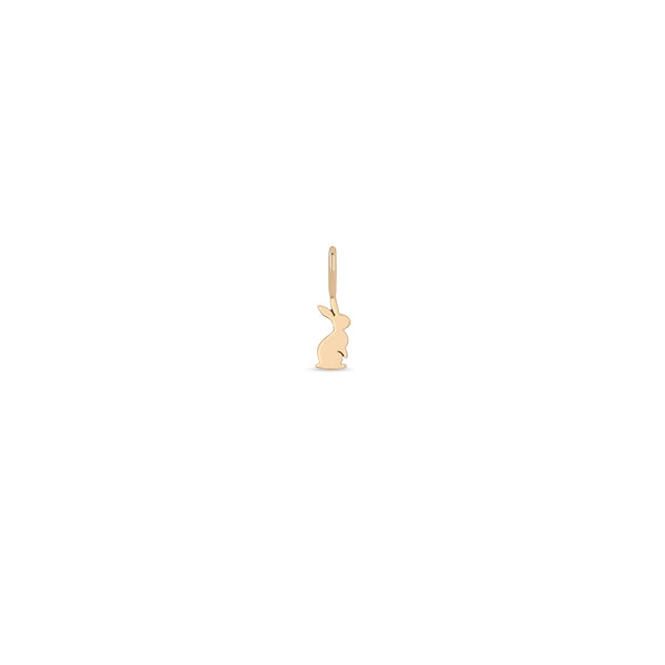 Zoë Chicco 14k Gold Midi Bitty Bunny Charm Pendant