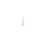 Zoë Chicco 14k Gold Midi Bitty Bunny Charm Pendant