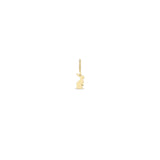 Zoë Chicco 14k Gold Midi Bitty Bunny Charm Pendant