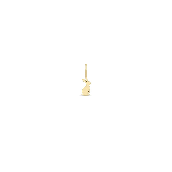 Zoë Chicco 14k Gold Midi Bitty Bunny Charm Pendant