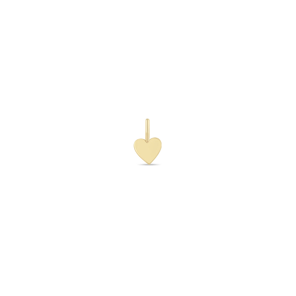 14k Midi Bitty Heart Charm