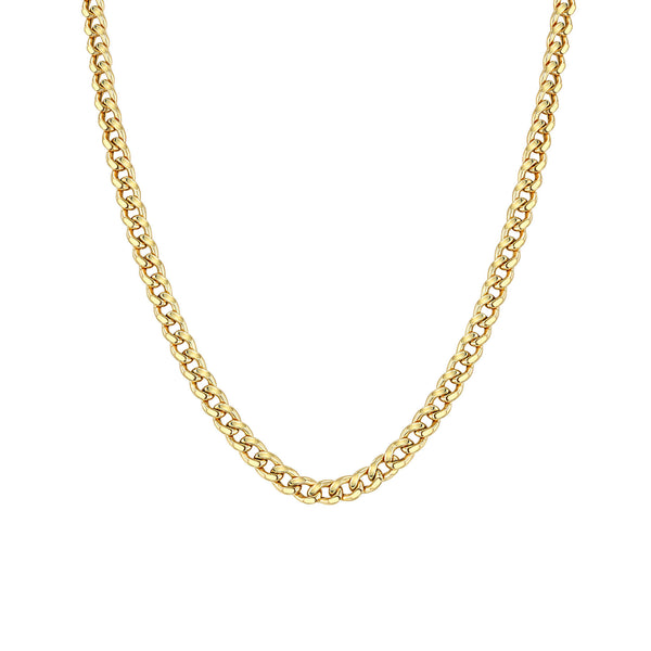 Zoë Chicco Men's 14k Gold Medium Curb Chain Necklace