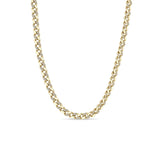 Zoë Chicco 14k Gold & Alternating Pavé Diamond Medium Curb Chain Necklace