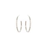 Zoë Chicco 14k Gold 10 Pavé Diamond Medium Hoop Earrings