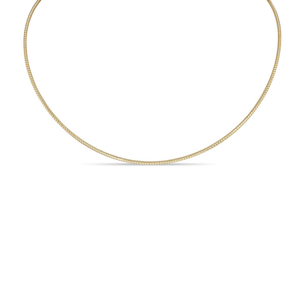 Zoë Chicco 14k Gold Medium Woven Flex Wire Necklace - SALE