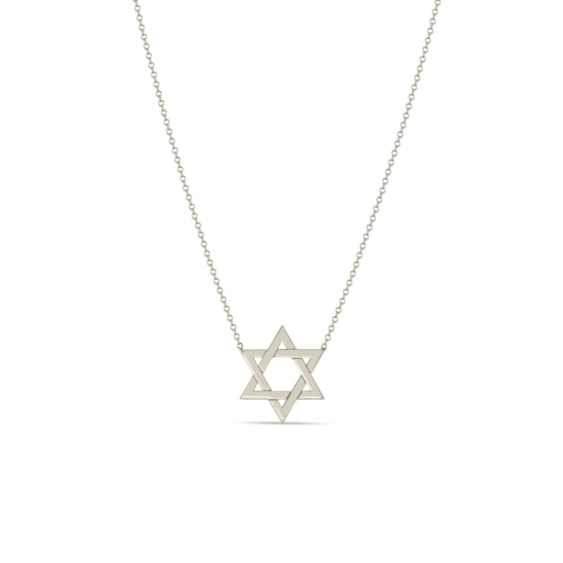 Zoë Chicco 14k Gold Medium Star of David Necklace