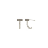 Zoë Chicco 14k Gold Nail Half Hoop Earrings