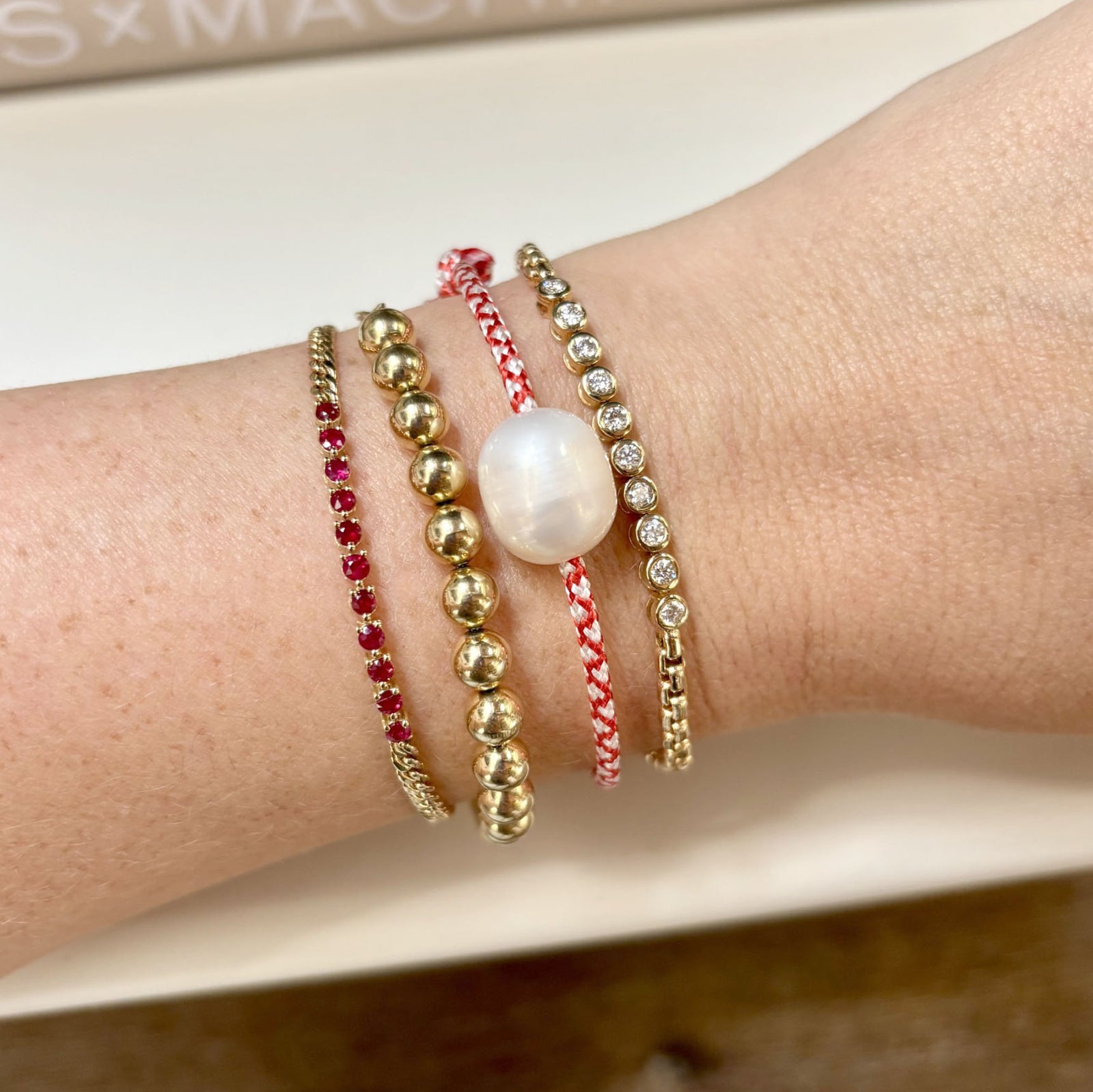 Zoë Chicco Medium Baroque Pearl Paracord Bracelet – ZOË CHICCO