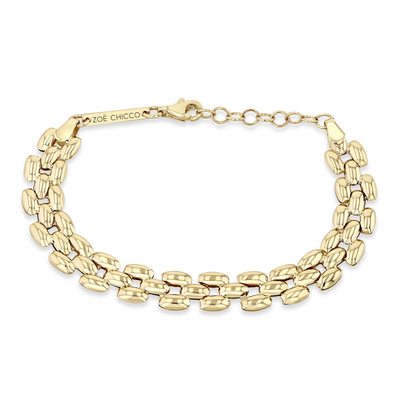 Zoë Chicco 14k Gold Medium Panther Chain Bracelet