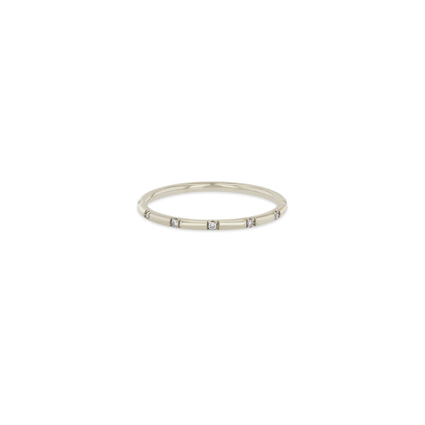 Zoë Chicco 14k Gold 12 Spread Out Pavé Diamond Band Ring