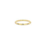 Zoë Chicco 14k Gold 10 Spread Out Pavé Diamond Thick Band Ring