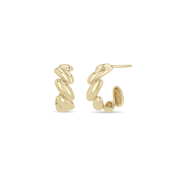 Zoë Chicco 14k Gold San Marco Huggie Hoop Earrings