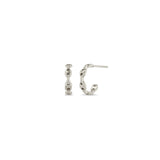 14k Gold Small Mariner Chain Huggie Hoops