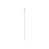 Single Zoë Chicco 14k Gold Small Mariner Link Threader Earring