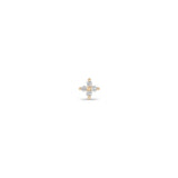 14k Small Prong Diamond Quad Studs
