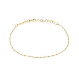 Zoë Chicco 14k Gold Square Bead Chain Bracelet