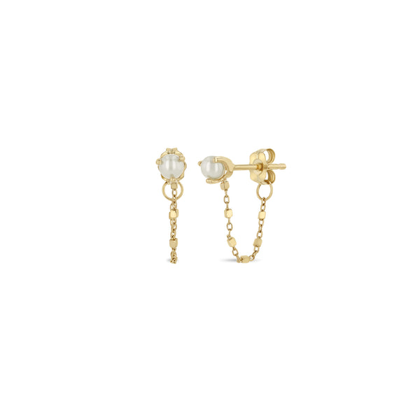 Zoe chicco chain earrings hotsell