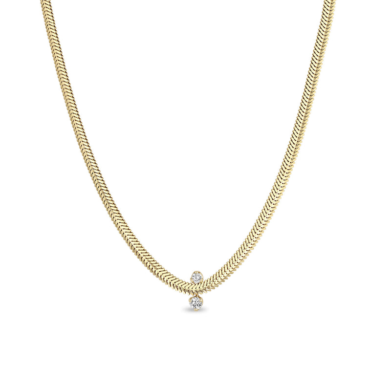 14k yellow gold snake chain 16 necklace | Nordstrom