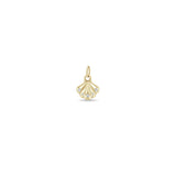 Zoë Chicco 14k Gold & Diamond Seashell Charm Pendant