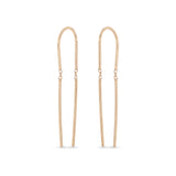 Zoë Chicco 14k Gold U Wire Threader Earrings