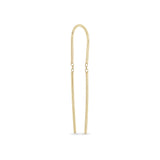 Single Zoë Chicco 14k Gold U Wire Threader Earring