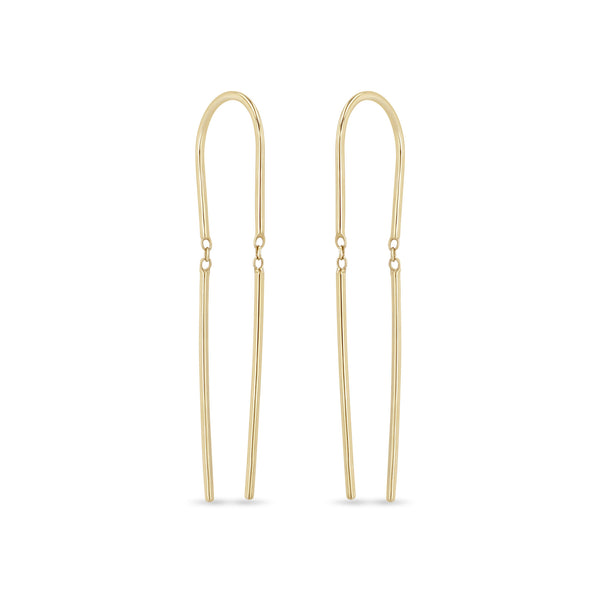 Zoë Chicco 14k Gold U Wire Threader Earrings