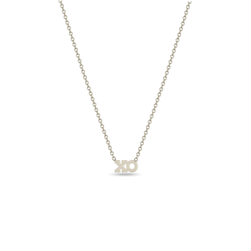 XO Necklace Charm in 10K Gold | Banter