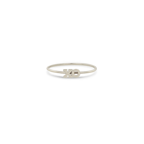 Zoë Chicco 14kt Yellow Gold Itty Bitty XO Ring