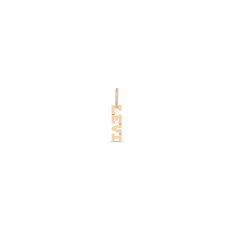 Zoë Chicco 14k Gold Custom Itty Bitty Letters Charm Pendant