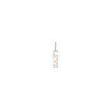 Zoë Chicco 14k Gold Custom Itty Bitty Letters Charm Pendant
