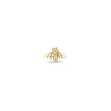 Single Zoë Chicco 14k Gold Bee Stud Earring