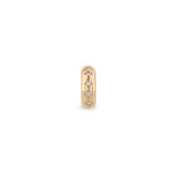 Zoë Chicco 14k Gold 5 Bead Set Diamond Half Round Slide Bead Charm