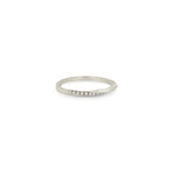 Zoë Chicco 14k Gold Pavé Diamond Twisted Square Band Ring