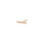 14k Thin Bar Stud
